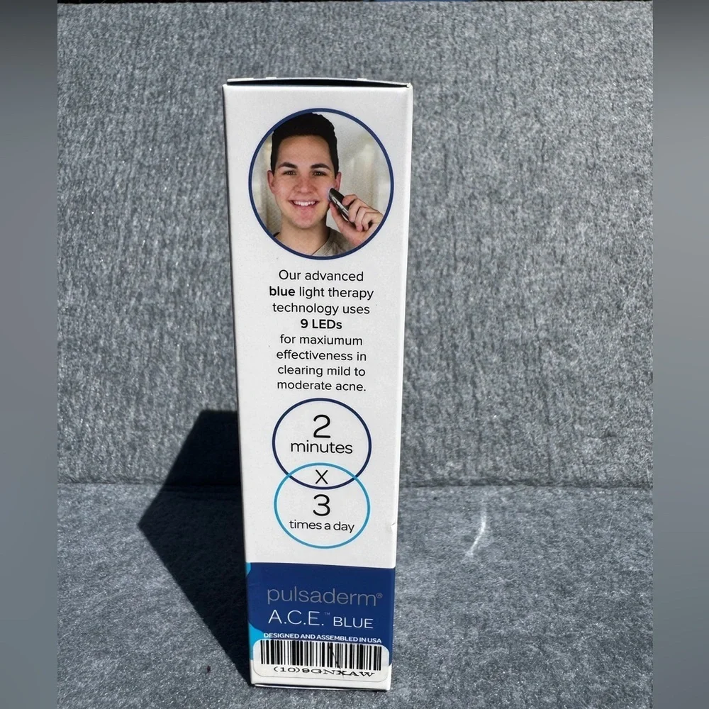 The Pulsaderm A.C.E. Blue Acne Clearing Eraser